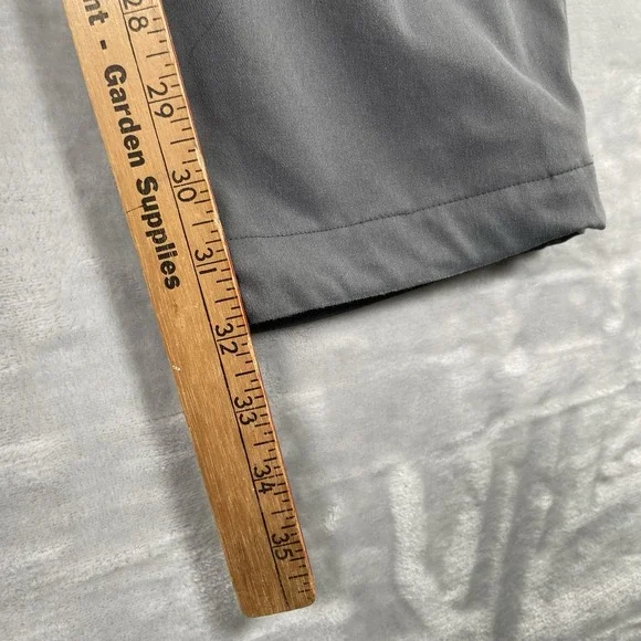 Outdoor Vital Pants men's 36x32 SATU Belted Charcoal Gray Performance Tapered - Picture 9 of 14